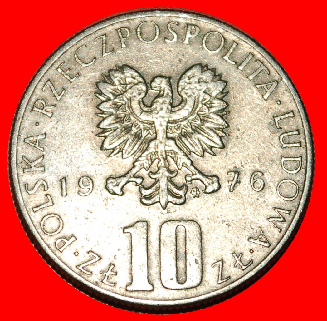  Ⰶ PRUS (1847-1912): POLAND ★ 10 ZLOTYS 1976 TYPE 1975-1984! JUST PUBLISHED!★ LOW START ★ NO RESERVE!   