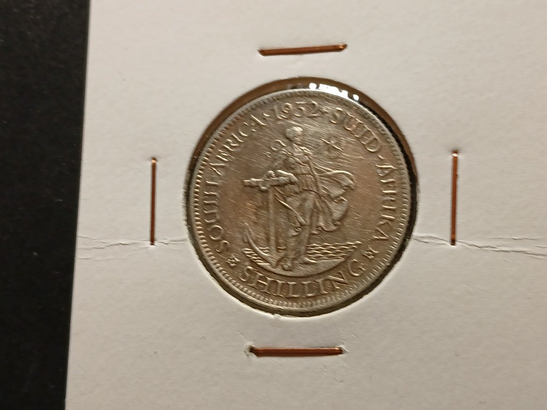  South Africa - 1 Shilling 1932 silber   