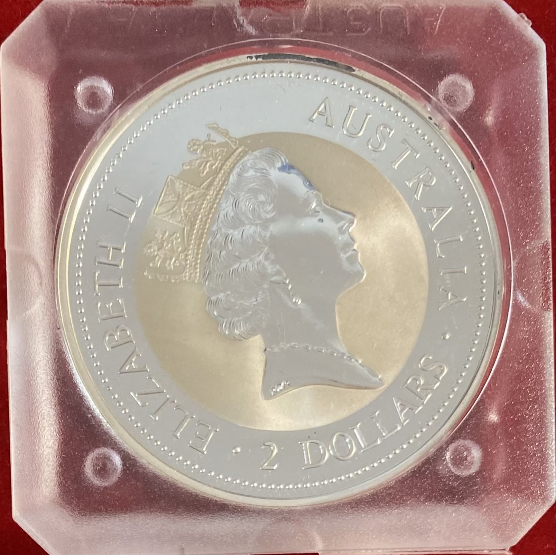 AUSTRÁLIA - 2OZ KOOKABURRA - 1995 SILVER 999%   