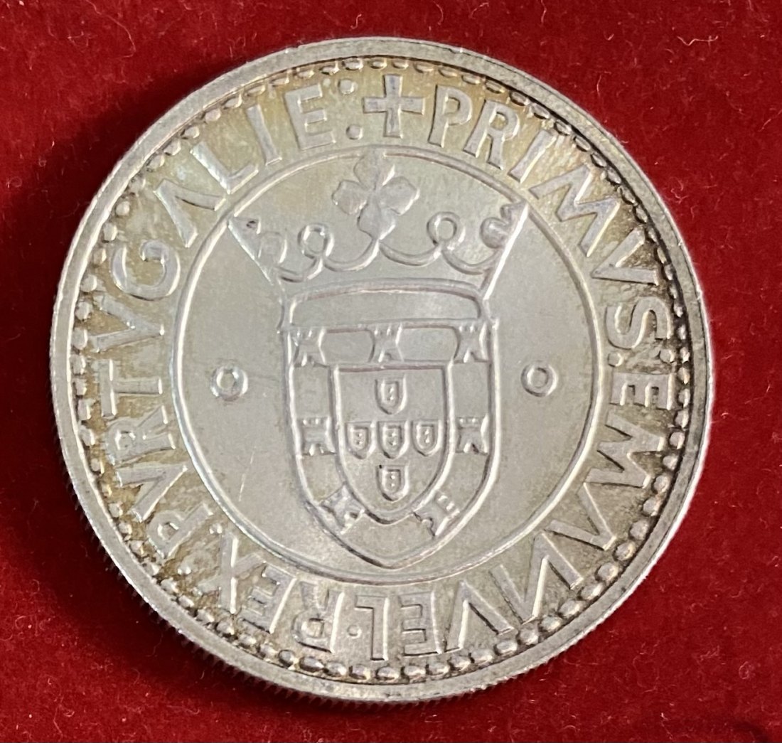  PORTUGAL -  750 ESCUDOS - SILVER 835%   