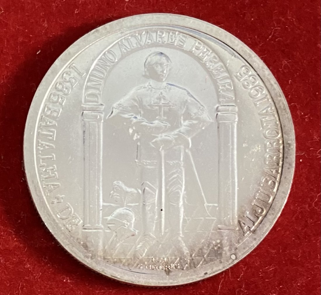  PORTUGAL -  100 ESCUDOS - SILVER 925%   