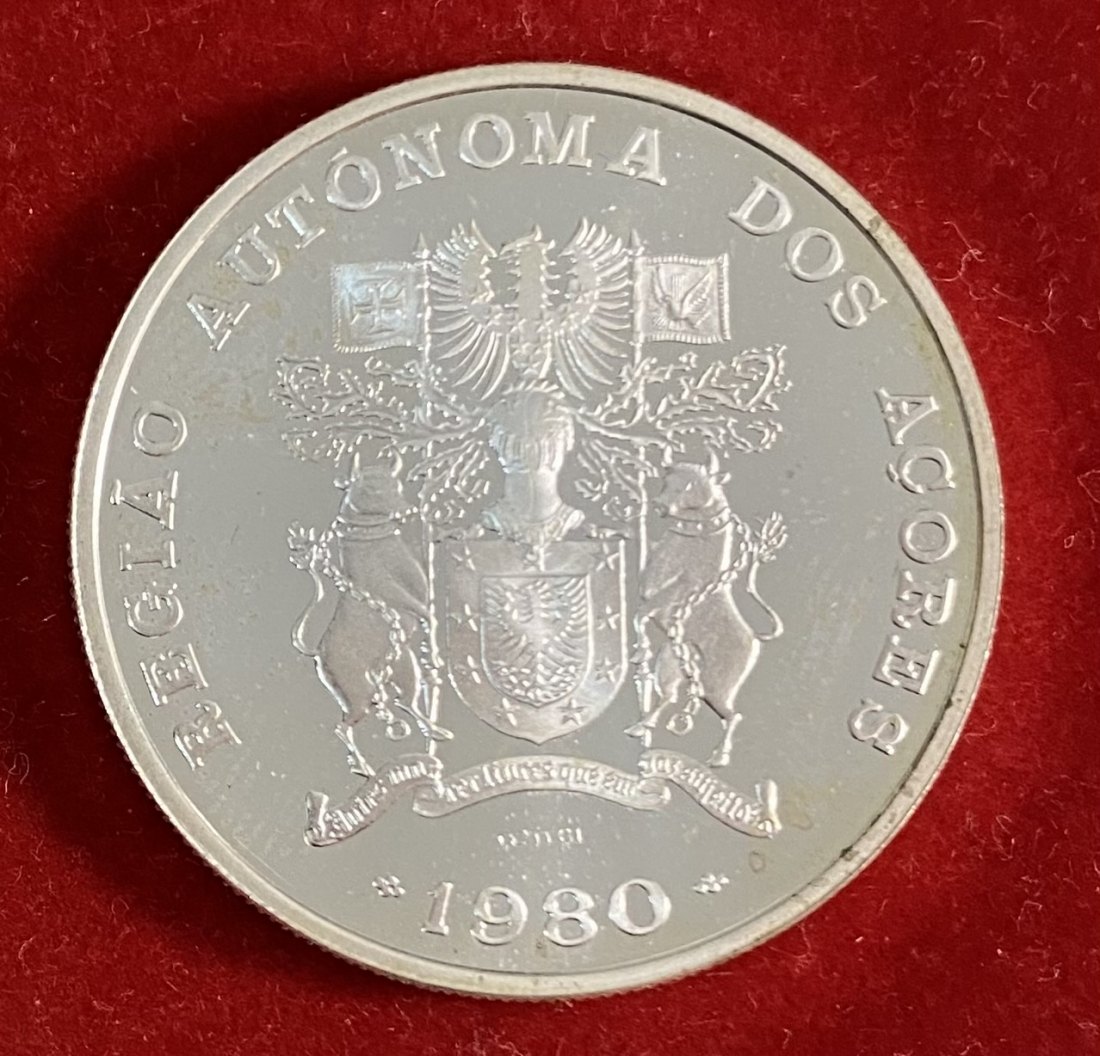  PORTUGAL -  100 ESCUDOS - SILVER 925%   