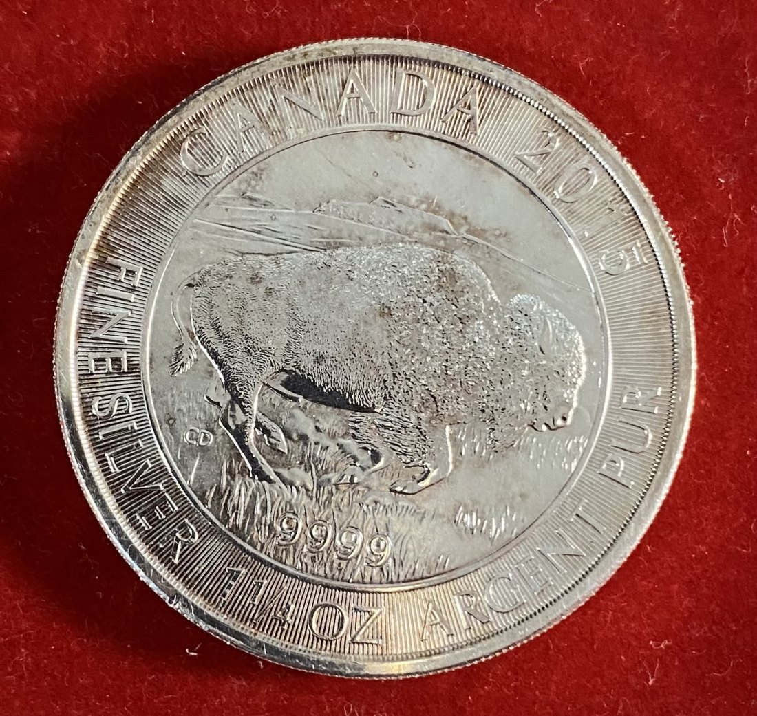  CANADÁ - 8 DOLLARS - 2015 - 1 1/4 OZ - SILVER 999%   