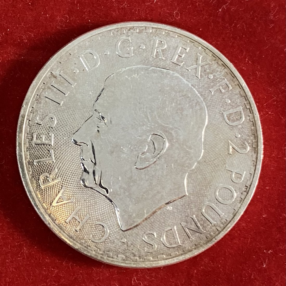 U.K. - 2 POUNDS - 2023 - 1 OZ - SILVER 999%