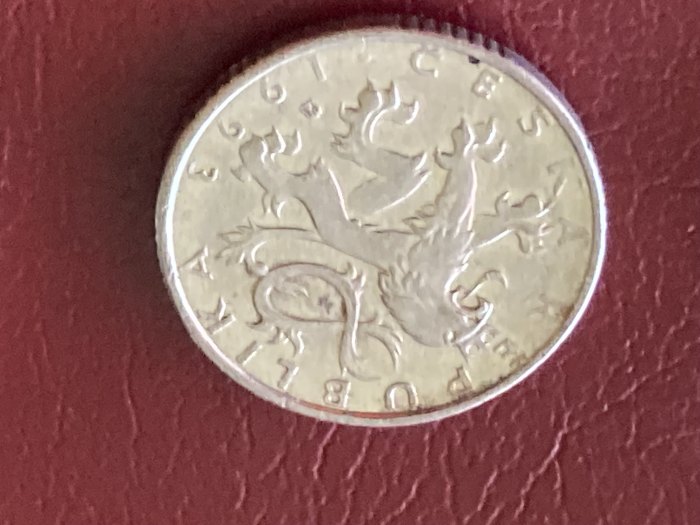  Münze Umlaufmünze Tschechien 50 Heller 1993 Münzzeichen Schloss   