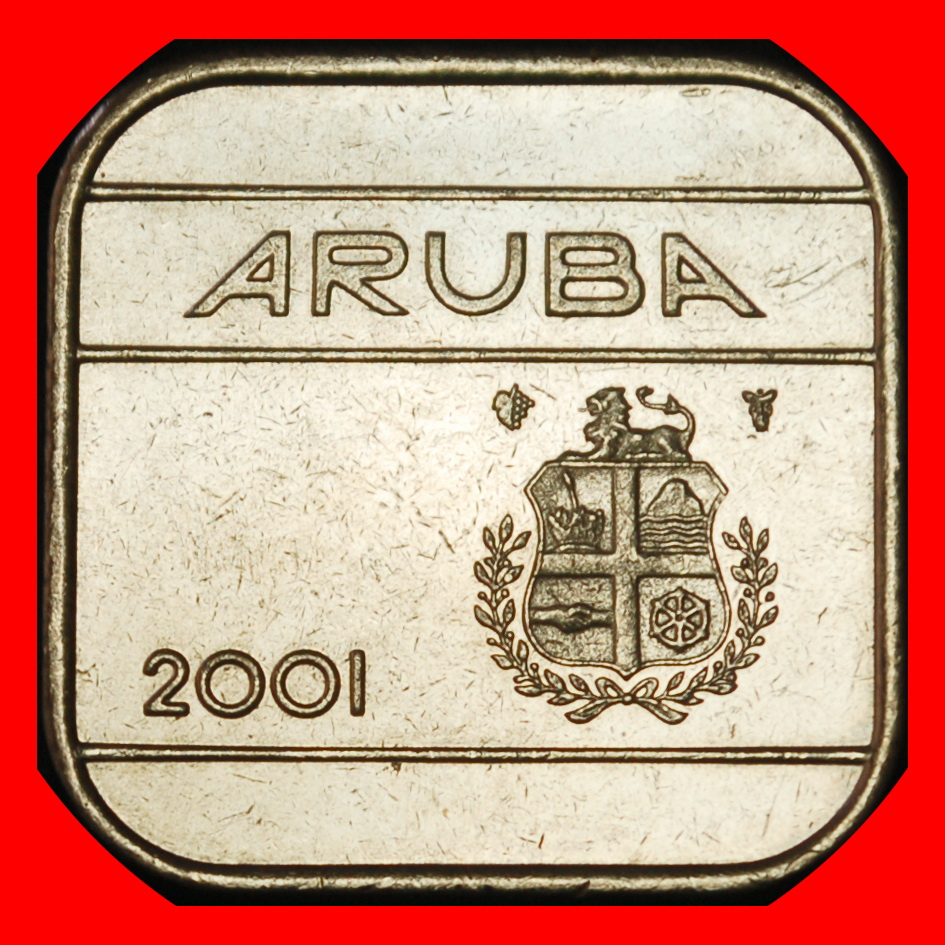  Ⰶ NETHERLANDS (1986-2023): ARUBA ★ 50 CENTS 2001! BEATRIX (1980-2013) LUSTRE★LOW START ★ NO RESERVE!   