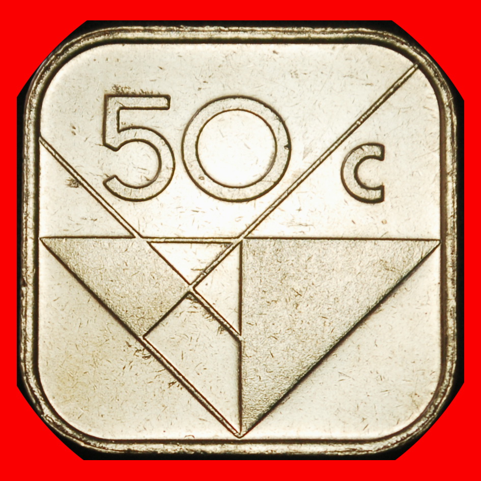  Ⰶ NETHERLANDS (1986-2023): ARUBA ★ 50 CENTS 2001! BEATRIX (1980-2013) LUSTRE★LOW START ★ NO RESERVE!   