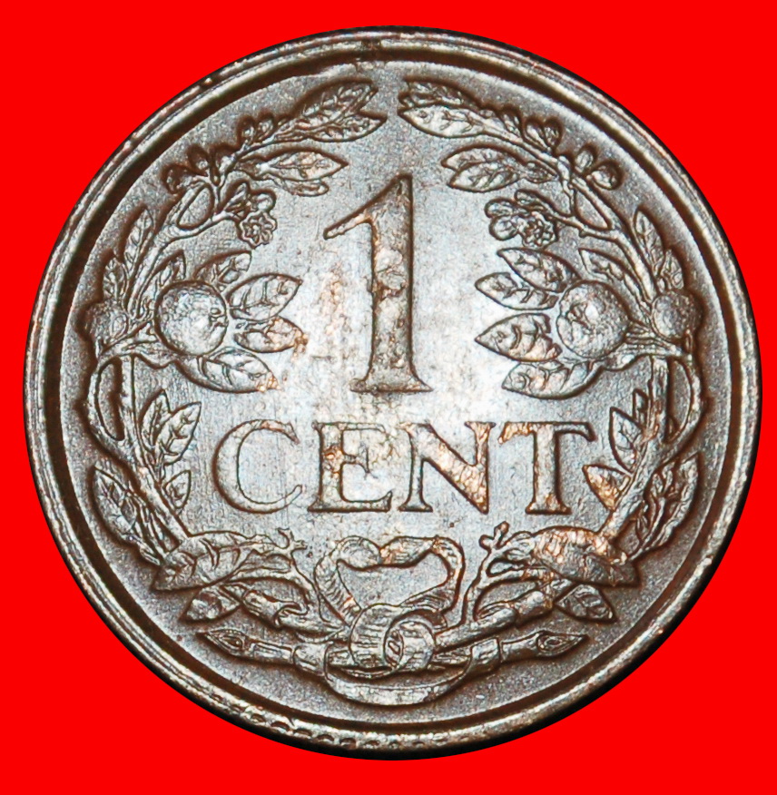  Ⰶ WITH ARUBA (1952-1970):NETHERLANDS ANTILLES★1 CENT 1968! JULIANA 1948-1980★LOW START ★ NO RESERVE!   