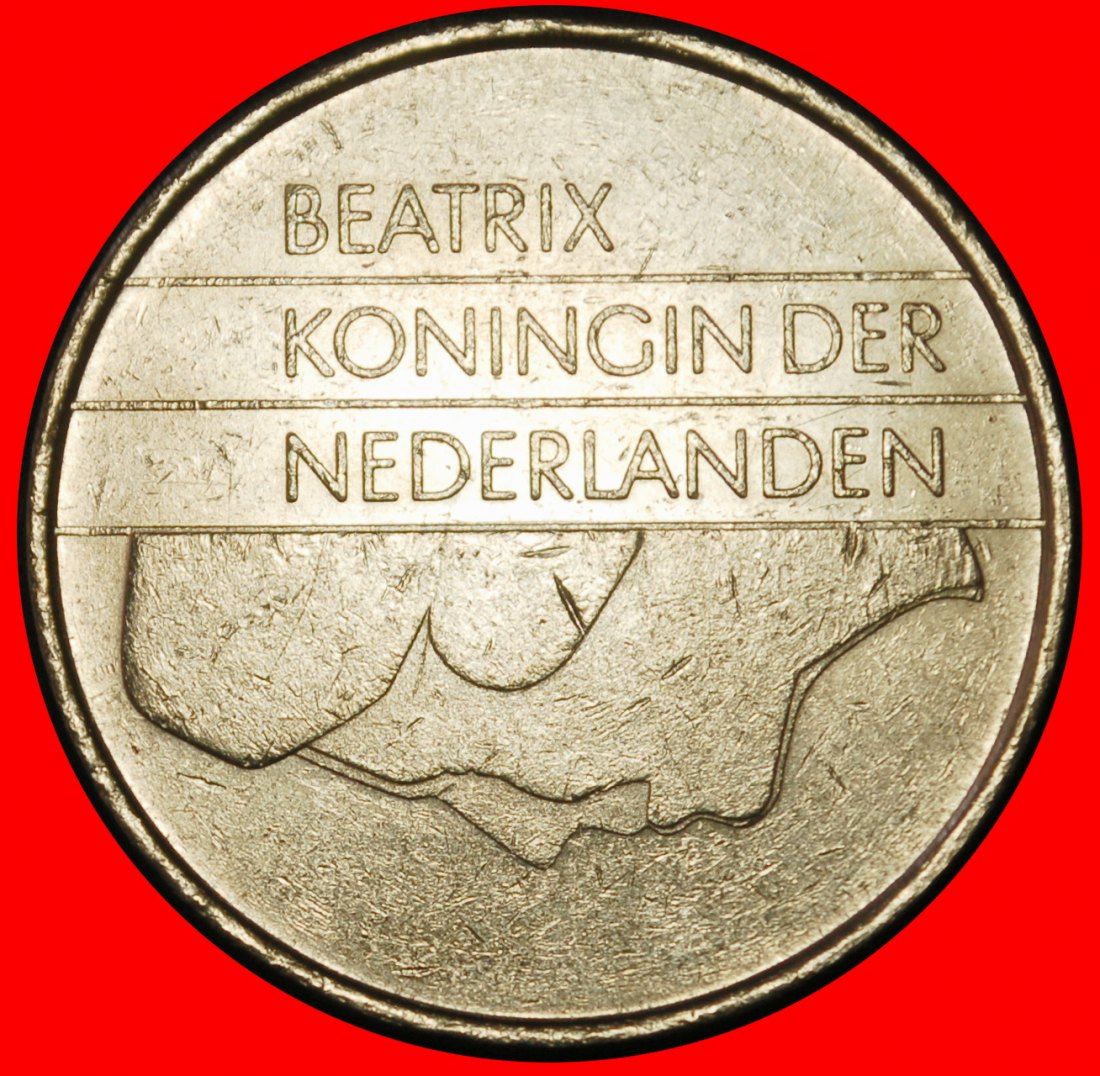  Ⰶ PORTRAIT DEXTER 1982-2001:NETHERLANDS★2 1/2 GULDEN 1985! BEATRIX 1980-2013★LOW START ★ NO RESERVE!   