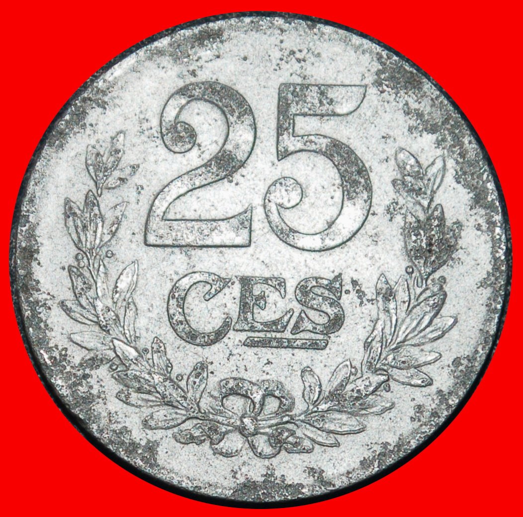  Ⰶ GERMANY (1919-1922): LUXEMBOURG ★ 25 CENTIMES 1920! CHARLOTTE (1919-1964)★LOW START ★ NO RESERVE!   