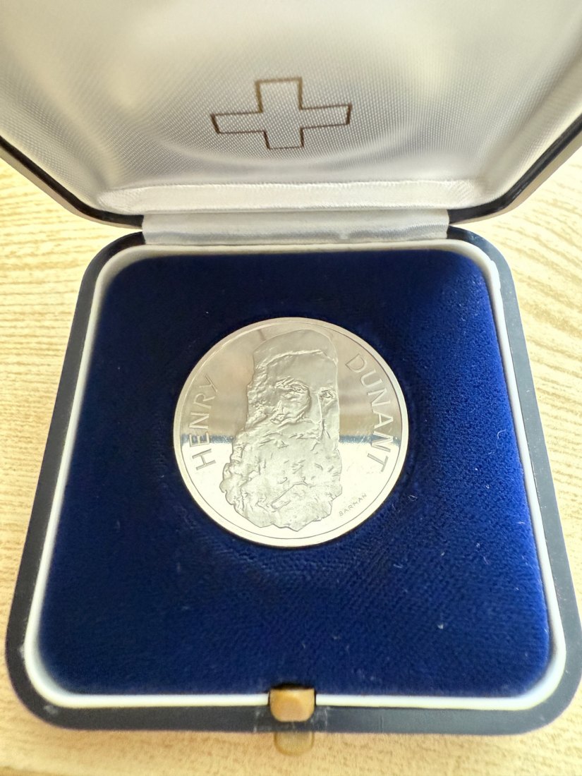  Schweiz 5 Franken 1978 150. Geburtstag von Henry Dunant   