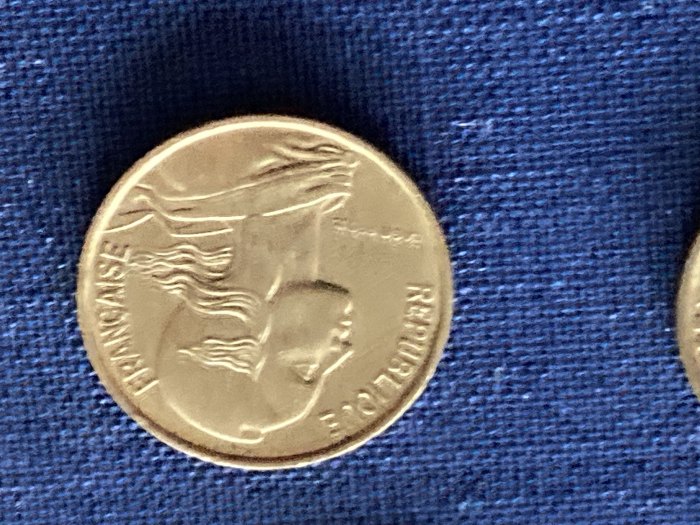  Münze Umlaufmünze Frankreich 5 Centimes 1966   