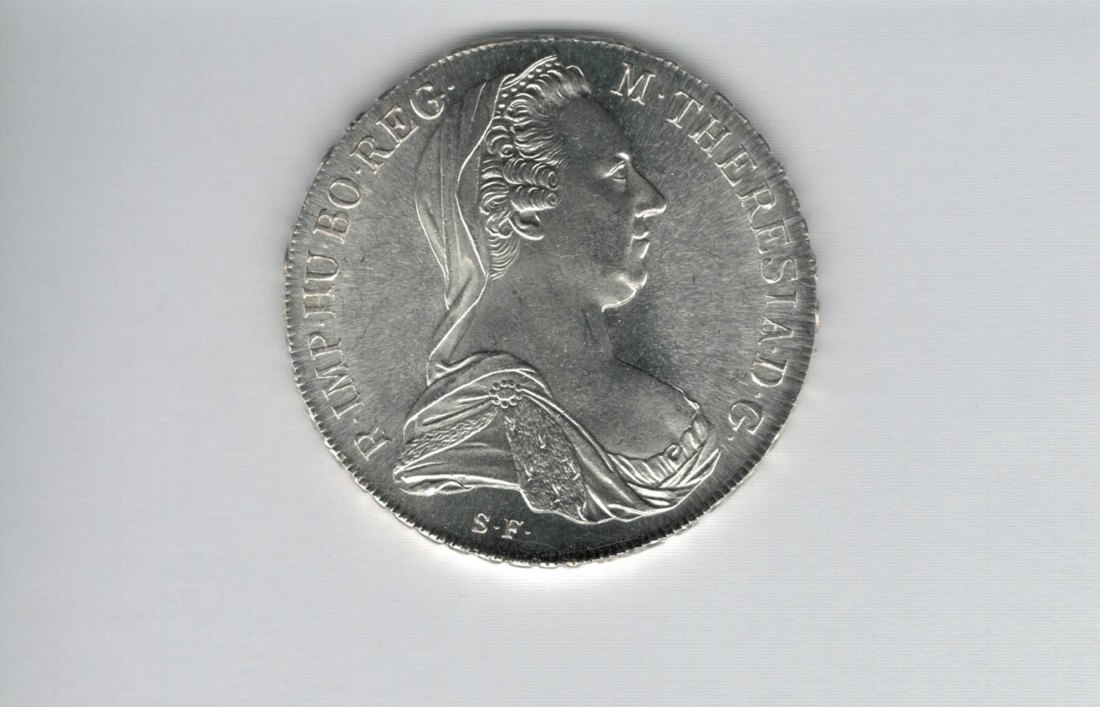  Maria Theresia Taler NP 1780 Ag 833/23,39g fein silber Österreich Spittalgold9800 (1917)   