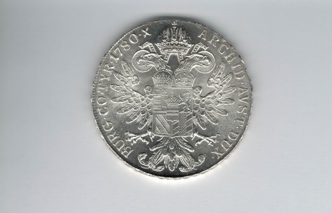  Maria Theresia Taler NP 1780 Ag 833/23,39g fein silber Österreich Spittalgold9800 (1917)   