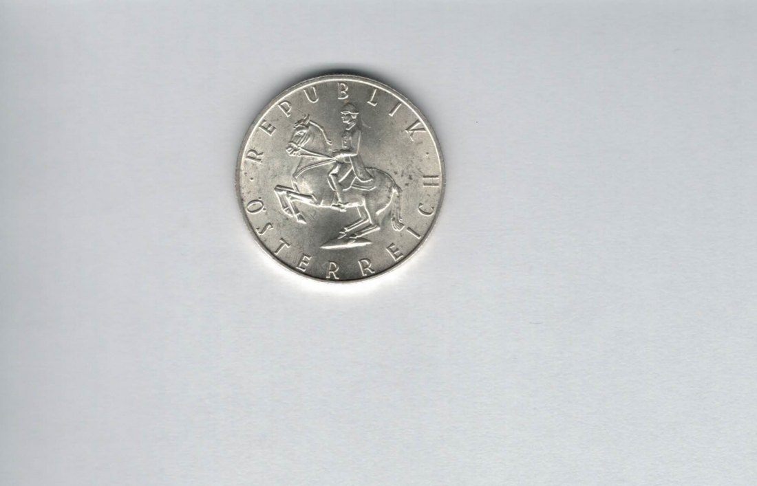  5 Schilling 1965 silber á 3,32 fein Österreich Spittalgold9800 (1054   