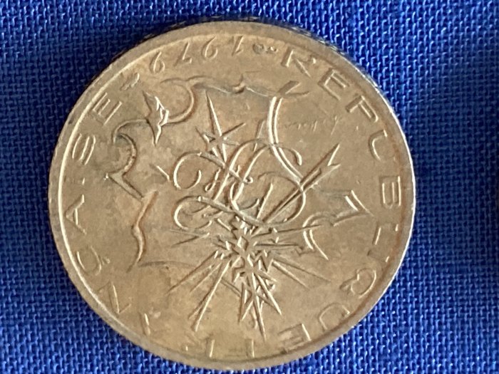  Münze Umlaufmünze Frankreich 10 Francs 1979   