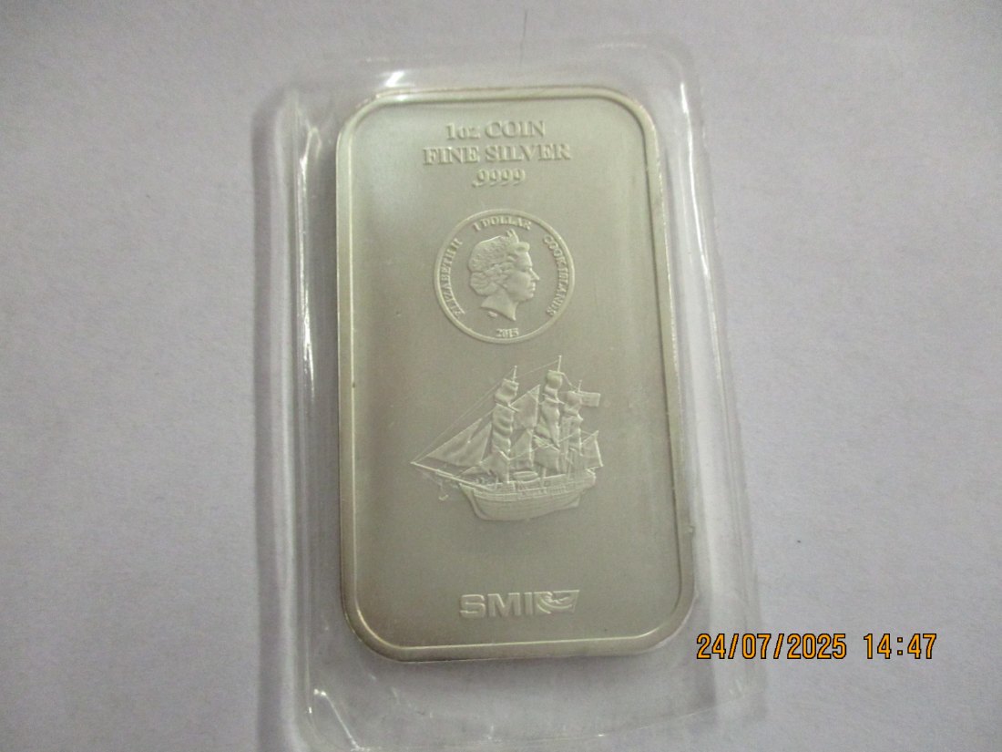  Silberbarren 9999er Silber 31,1 Gramm - 1102140   