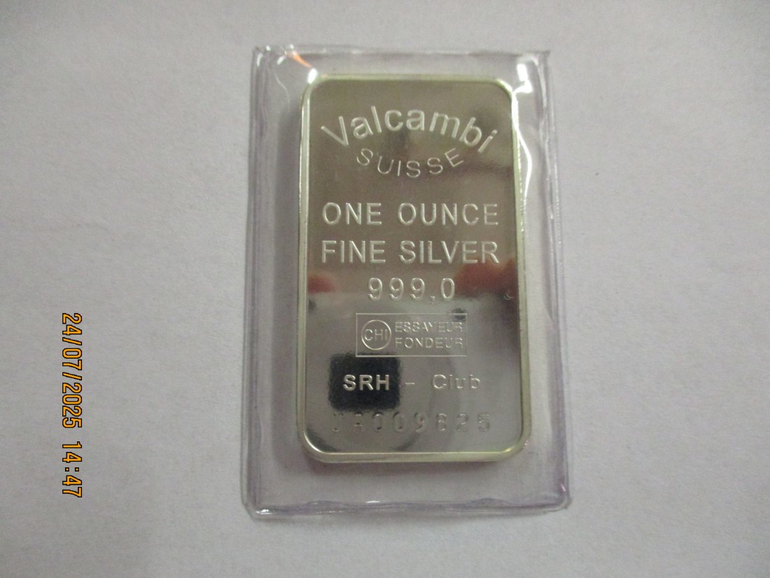  Silberbarren 9999er Silber 31,1 Gramm - 1102140   