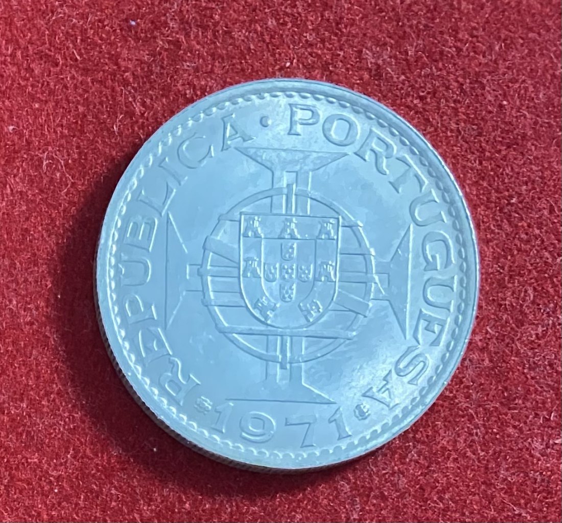  MACAU - 5 PATACAS - 1971 - SILVER   