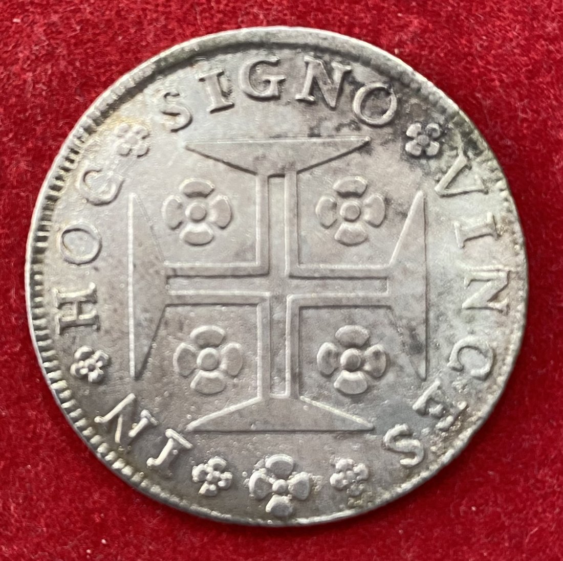  PORTUGAL - 400 RÉIS - CRUZADO NOVO - 1768 - SILVER   
