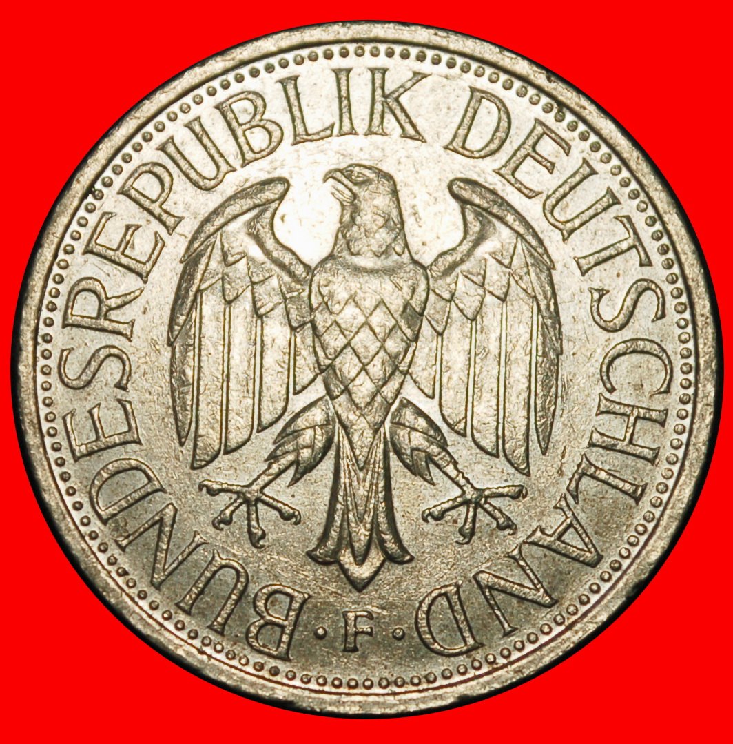  Ⰶ NOT COMMUNIST (1950-2001):GERMANY★1 MARK 1988F II2+D+r2 BADEN-WUERTTEMBERG★LOW START ★ NO RESERVE!   
