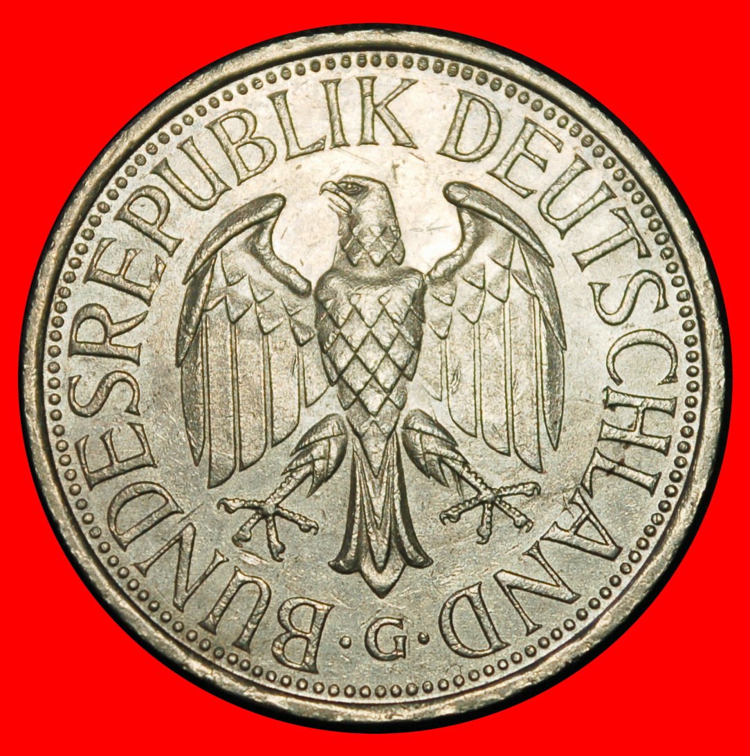  Ⰶ NOT COMMUNIST (1950-2001):GERMANY★1 MARK 1990G III+D+r2 BADEN-WUERTTEMBERG★LOW START ★ NO RESERVE!   