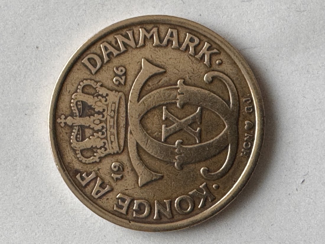  2 Kroner Dänemark 1926   