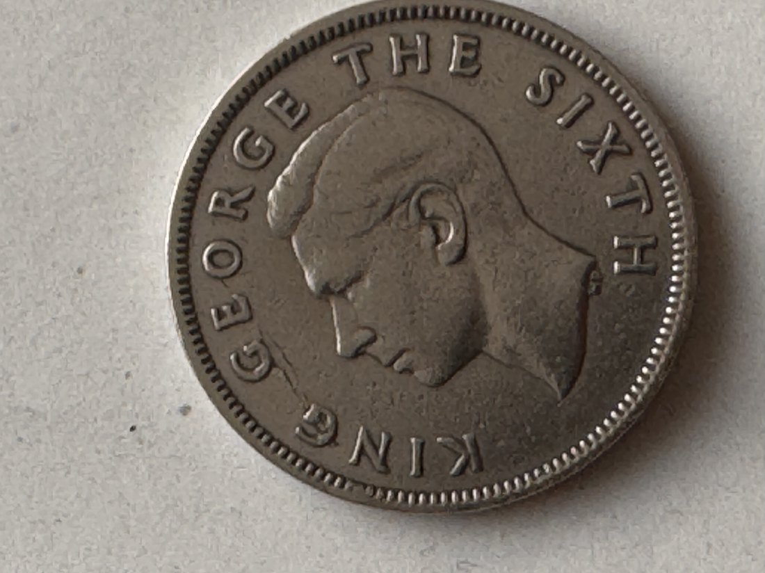  Neuseeland One Florin 1949   