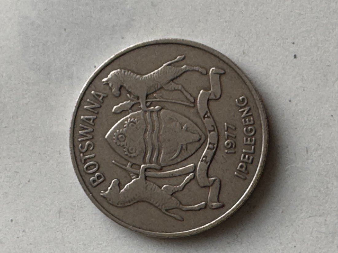 Botswana 50 Thebe 1977