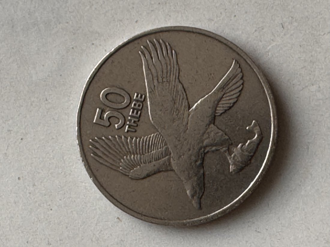  Botswana 50 Thebe 1977   