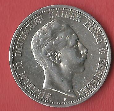  2 Mark Preussen 1903 Koblenzer Muenzen Studio Münzankauf Koblenz Frank Maurer AL178   