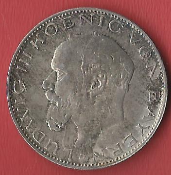  2 Mark Bayern 1914 Koblenzer Muenzen Studio Münzankauf Koblenz Frank Maurer AL179   