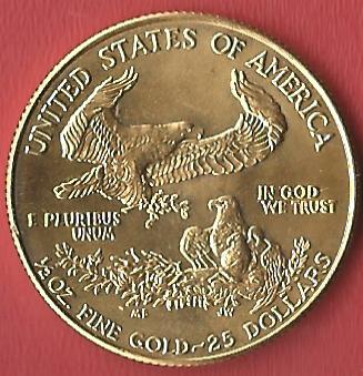  USA 25 D. 1987 1/2 OZ Gold Koblenzer Muenzen Studio Münzankauf Koblenz Frank Maurer AL190   