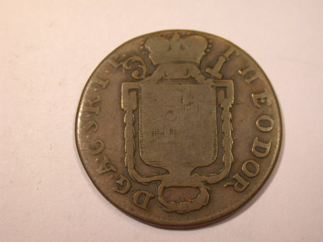  J05  Corvey  4 Pfennig 1787 in f.ss    Originalbilder   