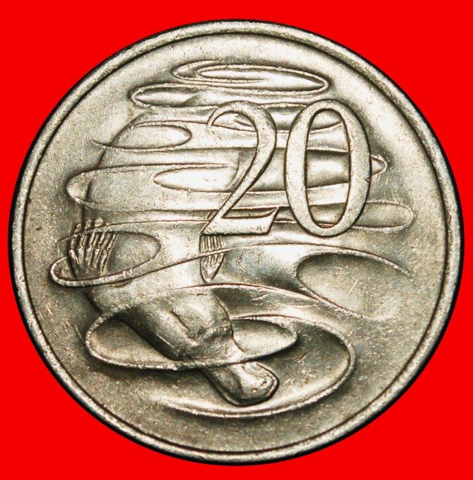 Ⰶ NOT CANADA (1966-2022): AUSTRALIA ★ 20 CENTS 1981 ELIZABETH II (1953-2022)★LOW START★NO RESERVE!