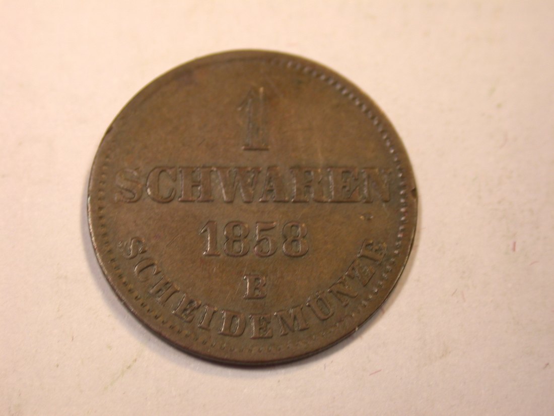 J06 Oldenburg 1 Schwaren 1858 in ss Originalbilder