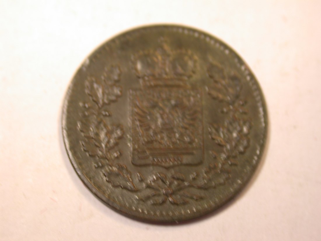  J06  Schwarzburg-Rudolstadt 1/4 Kreuzer 1863 in f.vz/vz-st  Top-Erhaltung   Originalbilder   
