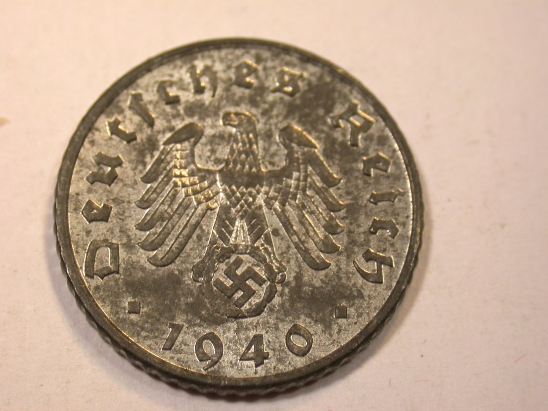  J06  3.Reich  5 Pfennig 1940 A in vz/vhz+  !!    Originalbilder   