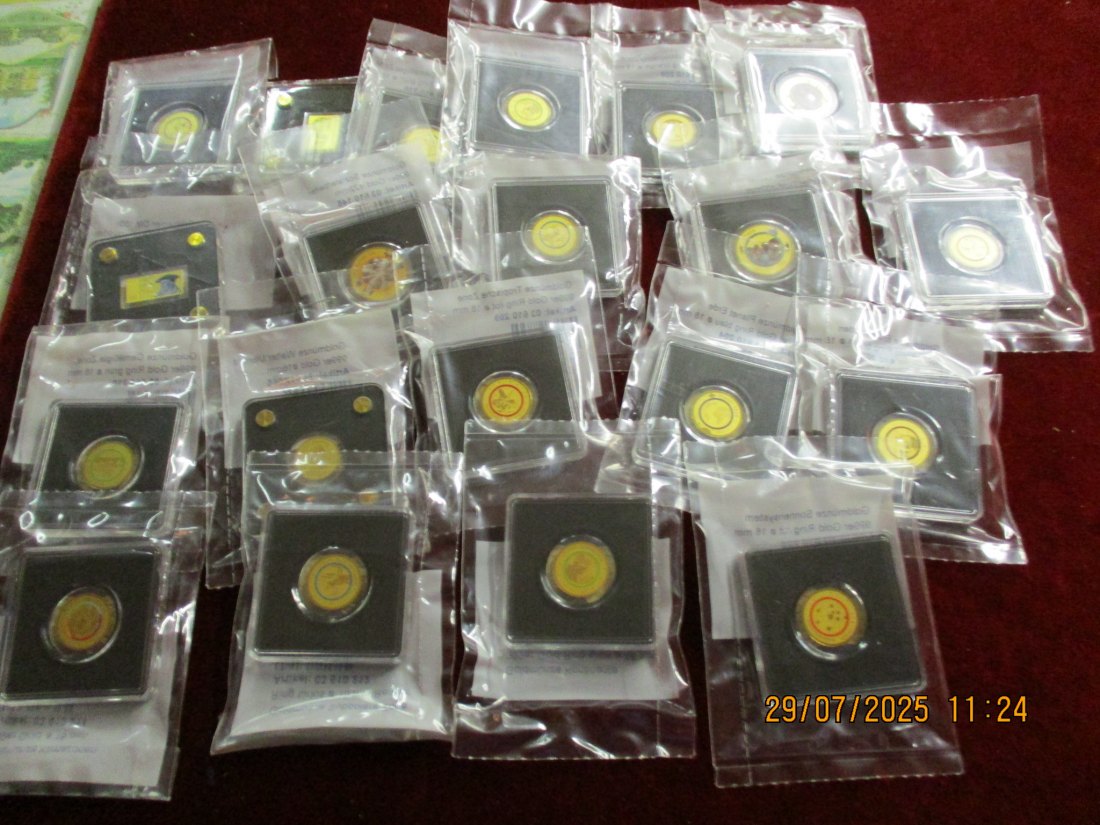  Anlagegold 1,244 Gramm 999er Gold siehe Foto / G3   