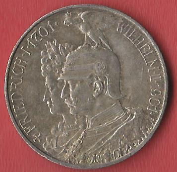  2 Mark Preussen 1901 Koblenzer Muenzen Studio Münzankauf Koblenz Frank Maurer AL203   