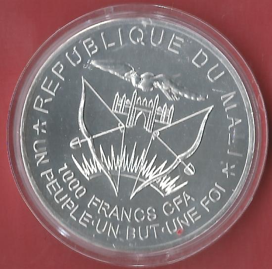  Mali 1000 F.2015 1 OZ 24 K Gildet Koblenzer Muenzen Studio Münzankauf Koblenz Frank Maurer AL215   
