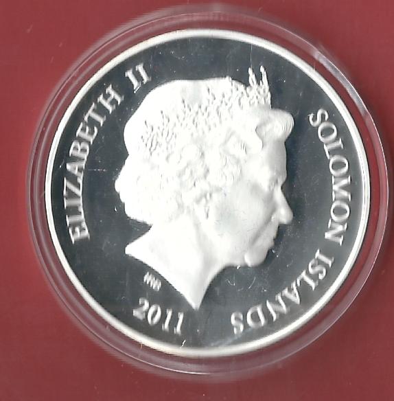 Salomon 1 D.2011 1 OZ 24 K Gildet Koblenzer Muenzen Studio Münzankauf Koblenz Frank Maurer AL216   