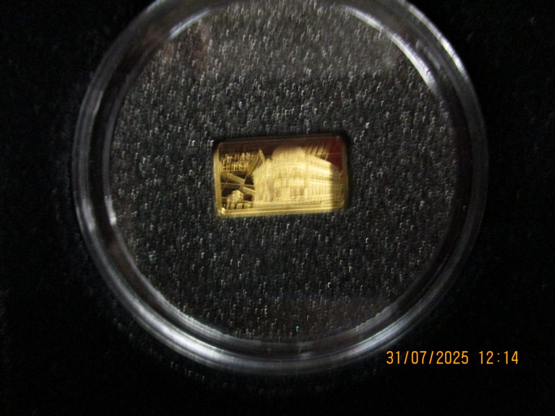  Anlagegold Goldbarren 999er Gold 1 g mit Zertifikat   