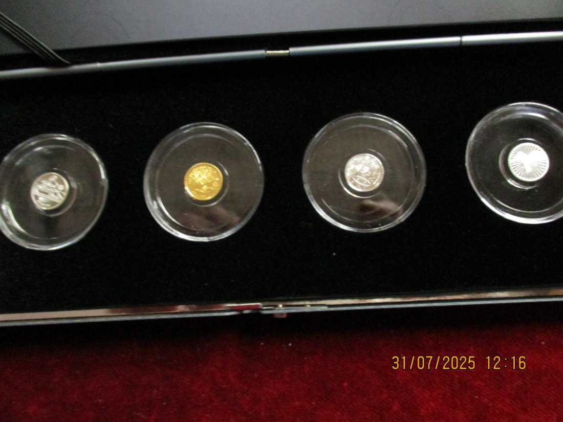  Anlagegold Goldmünzen und anderes Metall bitte lesen mit Zertifikat   