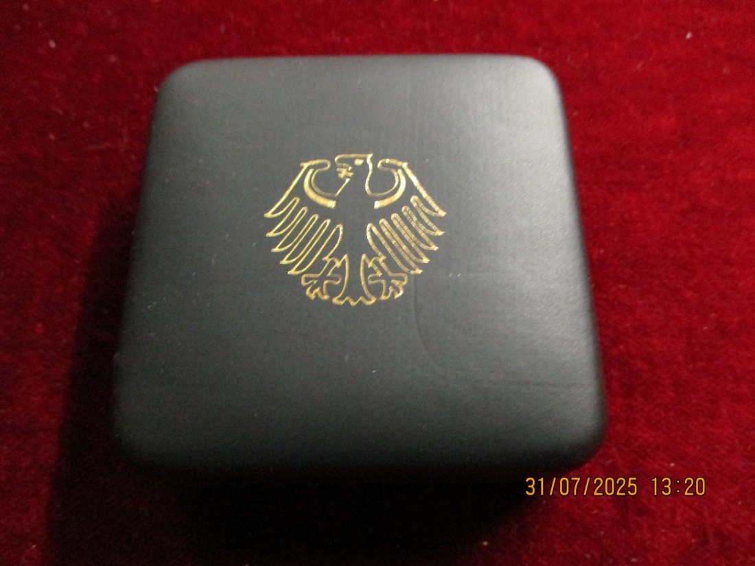  Münz-Etui für 100 € Euro Gold BRD mit Zertifikat und Kapsel 2011 Wartburg 54g   