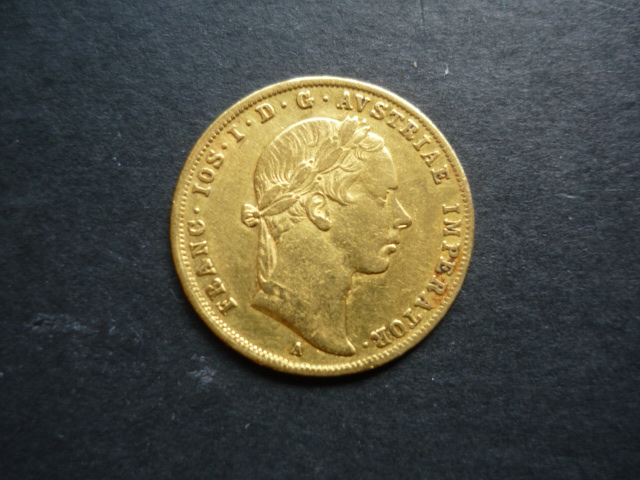 ÖSTERREICH 1 Dukat 1859 GOLD!