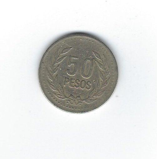  Kolumbien 50 Pesos 1994   