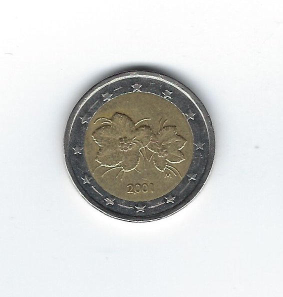  Finnland 2 Euro 2001   