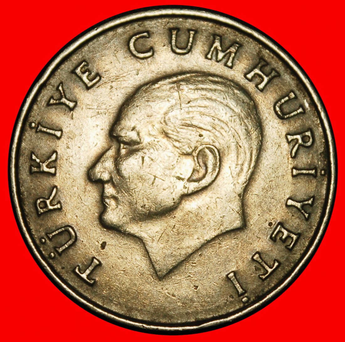  Ⰶ ATATURK (1923-1938): TURKEY ★ 50 LIRAS 1985 TYPE 1984-1987 ERROR! LOW START! ★ NO RESERVE!   