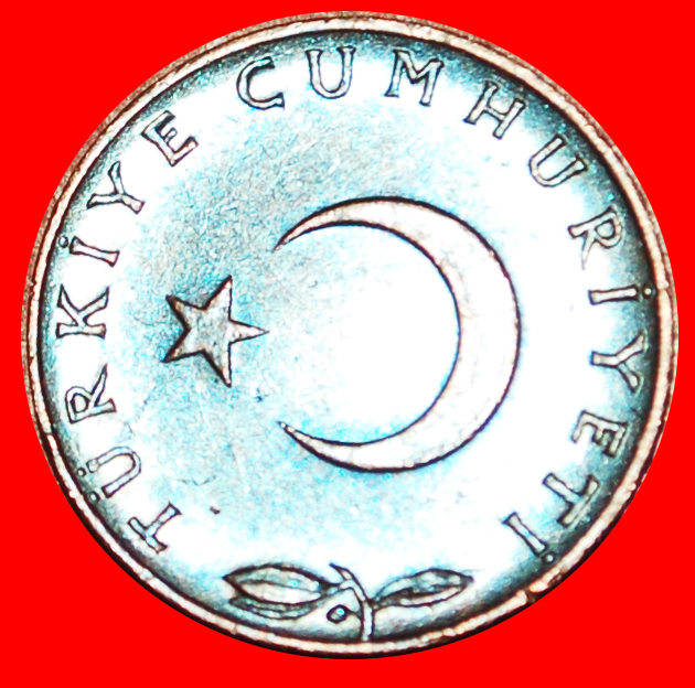  Ⰶ OAK (1958-1974): TURKEY ★ 5 KURUSHES 1969! ERROR! DISCOVERY COIN!  LOW START! ★ NO RESERVE!   